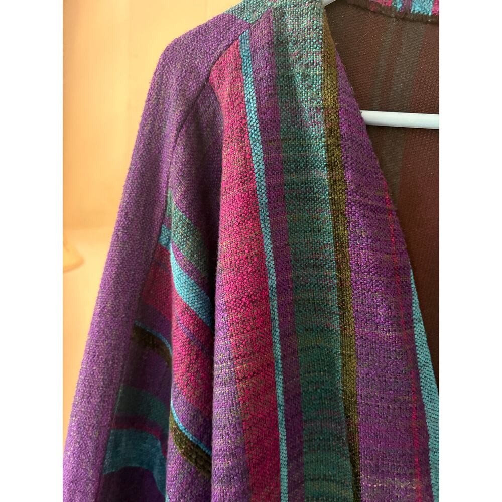 Handwoven Artisan Anoushka Kimono Style Cardigan - Picture 4 of 7